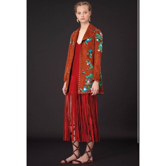 AUTHENTIC VALENTINO SUEDE JACKET RARE - COLLECTOR! - Picture 3 of 7